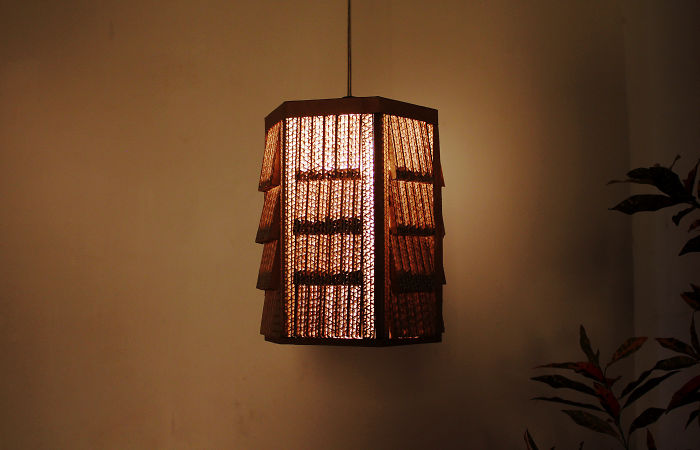 Cardboard Designer Lamps
