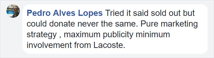 Lacoste Replace Their Iconic Crocodile Logo With Endangered Species, And People Are Not Happy About It Lacoste Replace Their Iconic Crocodile Logo With Endangered Species, And People Are Not Happy About It