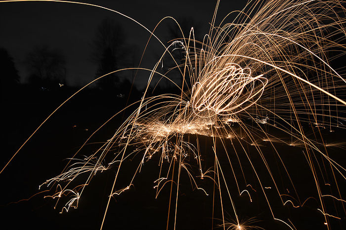 I Became Obsessed With Steel Wool Photography