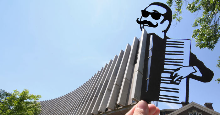 I Keep Transforming Famous Landmarks And Random Places Using Paper Cutouts (New Pics)