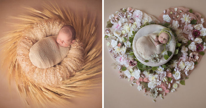 I Photograph Babies Surrounded By My Handmade Mandalas