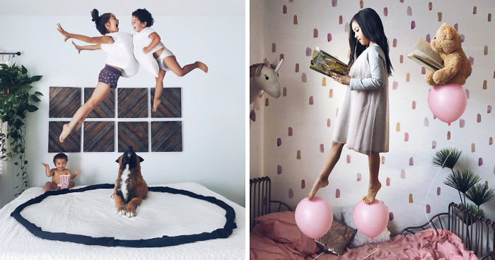 Creative Mom Of Three Uses Photoshop To Turn Her Children’s Daily Life Into Magic