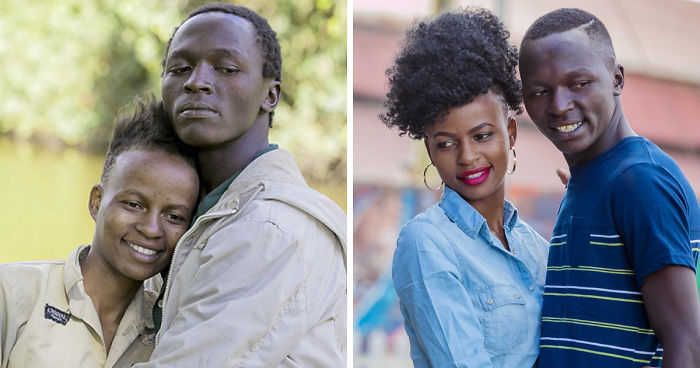 Photographer Changes The Physical Appearance Of A Homeless Couple, And Now They Look Like Fashion Models