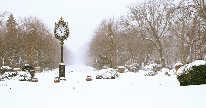 Bucharest As A Winter Wonderland