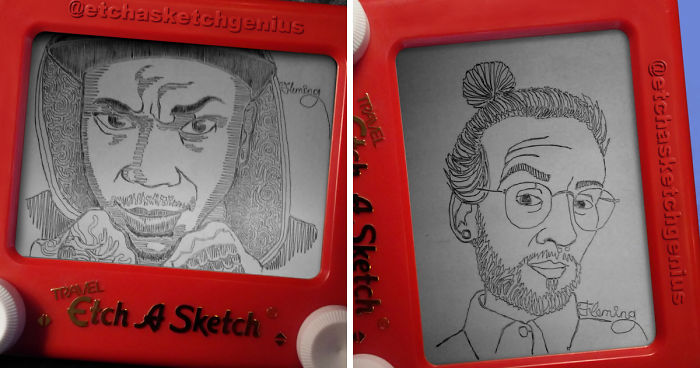 I Etch-A-Sketch My Instagram Followers