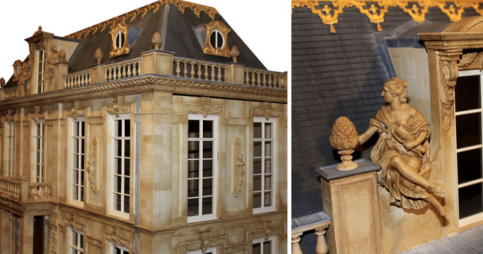 24 Carat Gold Leaf… Doll House!