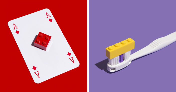 This Artist Completes Everyday Objects With Lego