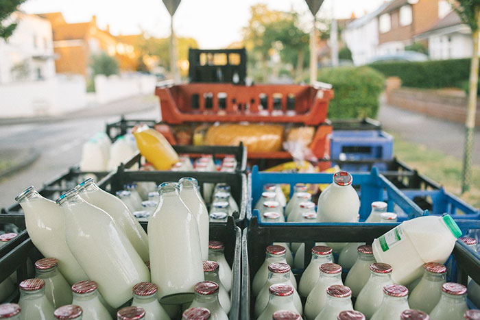 Milkmen Are Returning To London As Millennials Order More And More Glass Milk Bottles In A Bid To Slash Plastic Waste