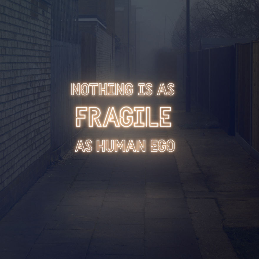 I Create Digital Neon Art