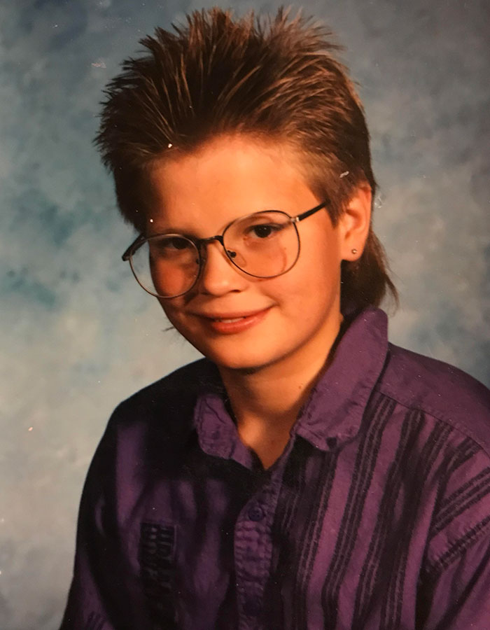 7th Grade With My Mom Glasses