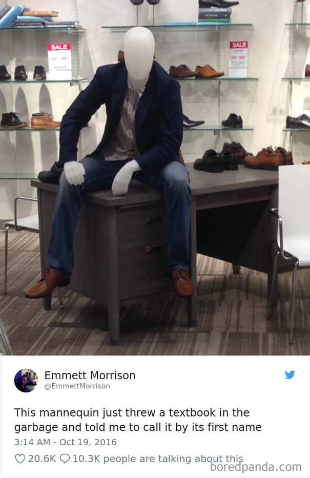 This Ridiculous Mannequin