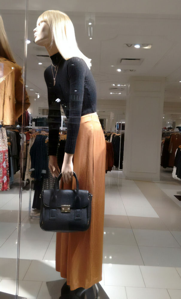 Every Morning On My Way To Work, I Feel A Deep Spiritual Connection With This Mannequin