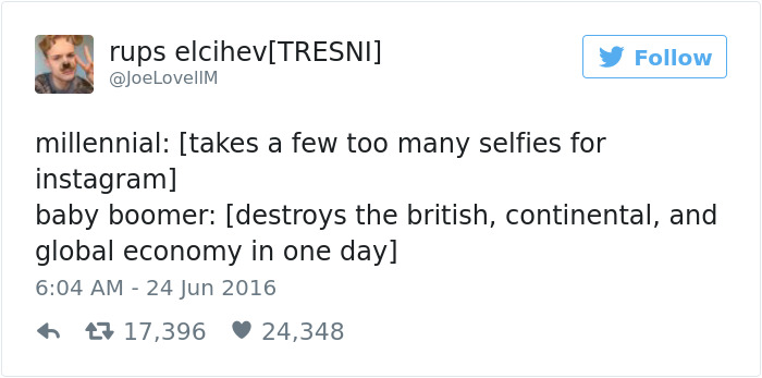 Millennials Vs Baby Boomers