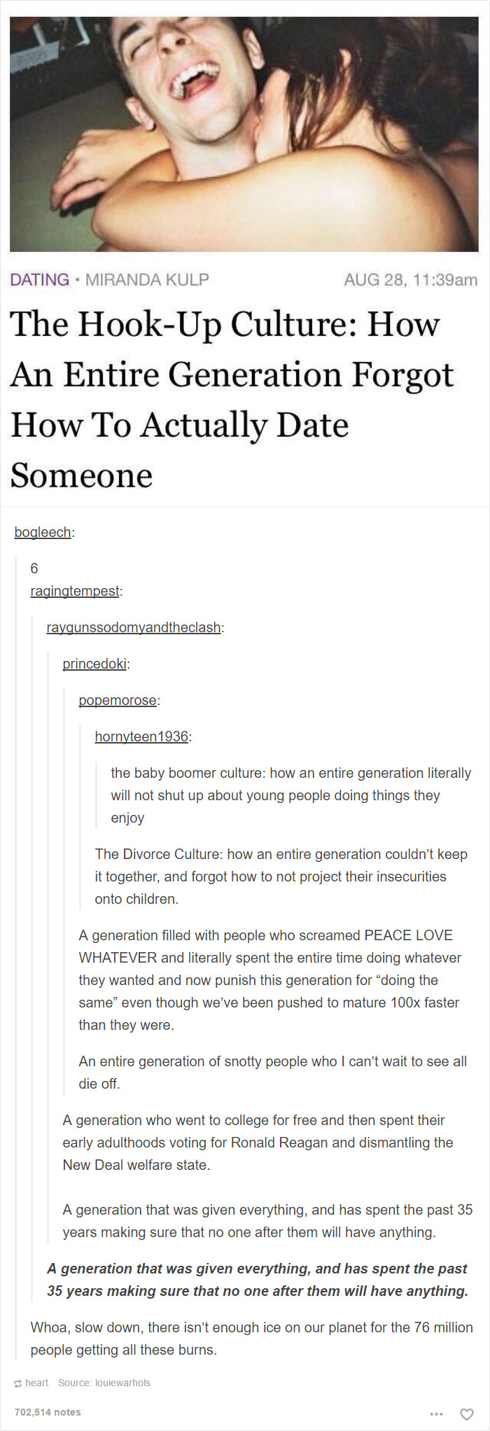 Millennials Vs Baby Boomers