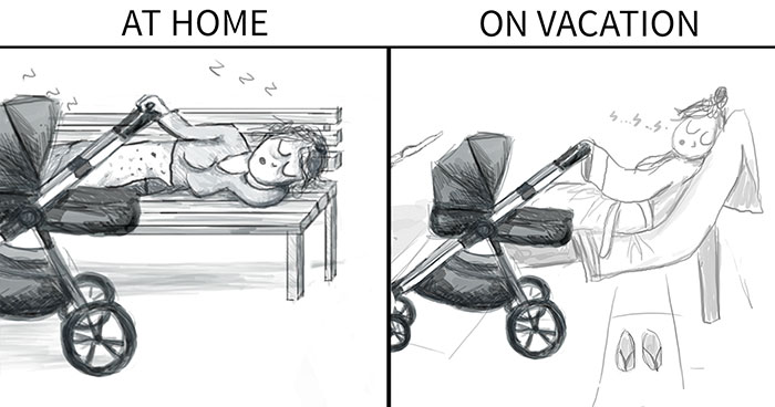 8 Funny Comics That Illustrate My Struggles Of Being A New Mom