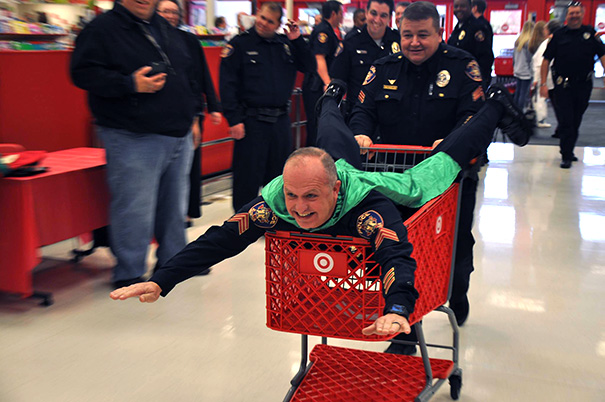 He May Have Needed A Little Help With The Flying Part, But There Is No Doubt That He Is A Super Hero