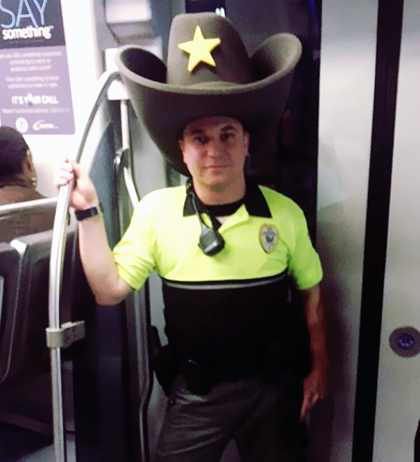 Our New Patrol Hats Are Taking Some Getting Use To. I Think They Look Pretty Dang Good Though