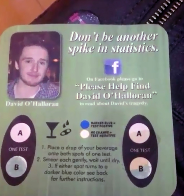 This College Has Drink Coasters That Can Test For Common Rape Drugs