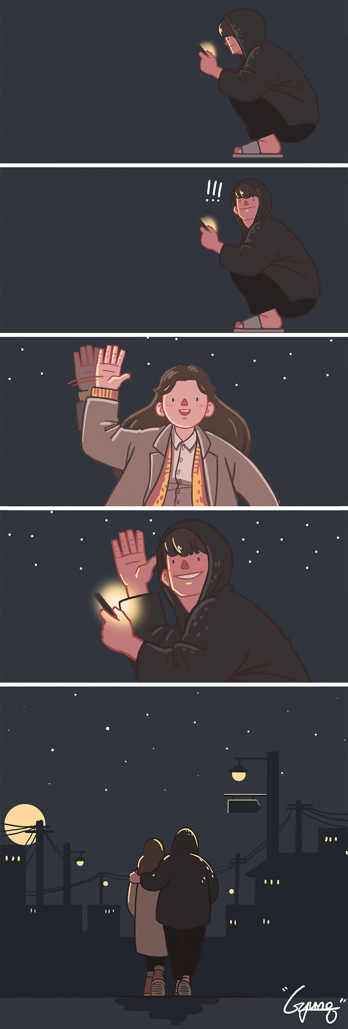 Girlfriend-Boyfriend-Relationship-Illustrations-Gyungstudio