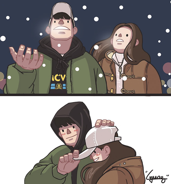 Girlfriend-Boyfriend-Relationship-Illustrations-Gyungstudio