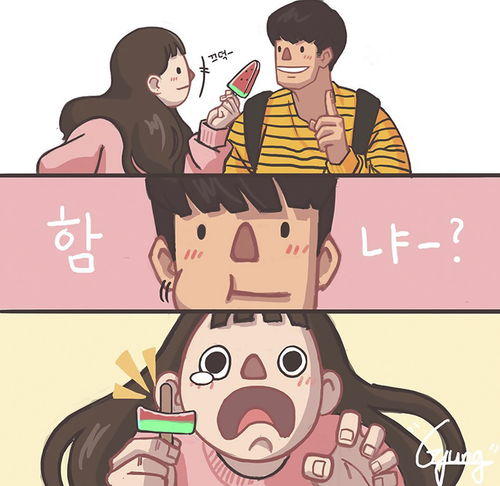 Girlfriend-Boyfriend-Relationship-Illustrations-Gyungstudio