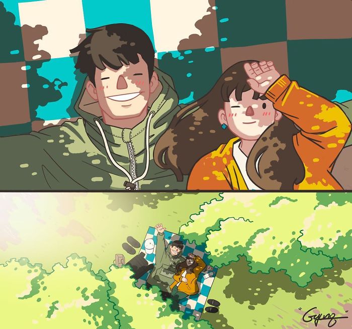 Girlfriend-Boyfriend-Relationship-Illustrations-Gyungstudio