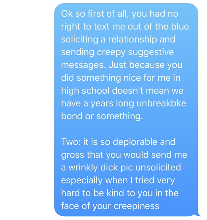 After This Girl Received An Unsolicited D*ck Pic From A Creep, She Sent It To His Grandma - Here's How She Responded