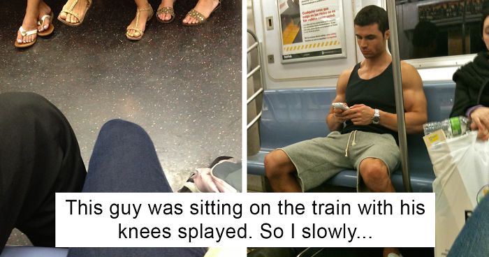Woman Sick Of Men Spreading Legs In Subway Gets Revenge, And Here’s How Men Respond