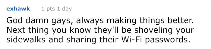 Married Couple Buy New House Next To Gay Couple, And Things Escalate Hilariously Married Couple Buy New House Next To Gay Couple, And Things Escalate Hilariously