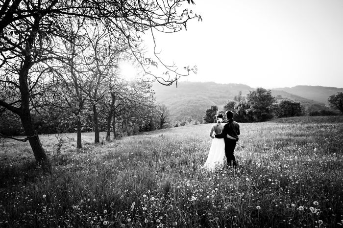 Self Portrait On Our Wedding Day