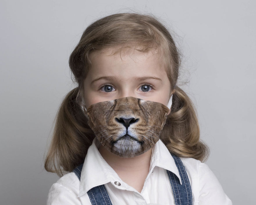 I Created Funny Nose Masks That Draw A Smile