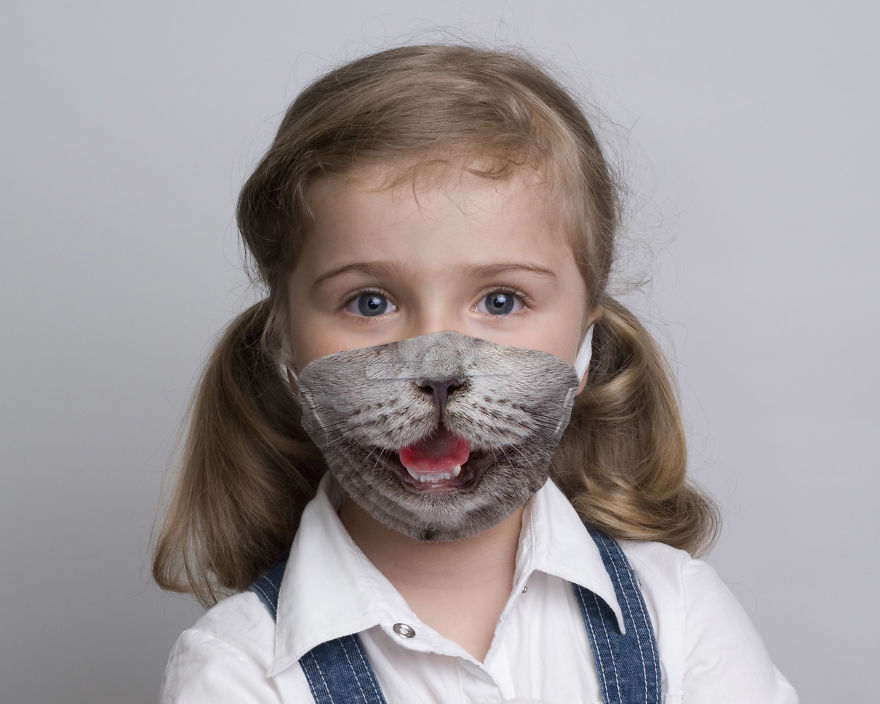 I Created Funny Nose Masks That Draw A Smile