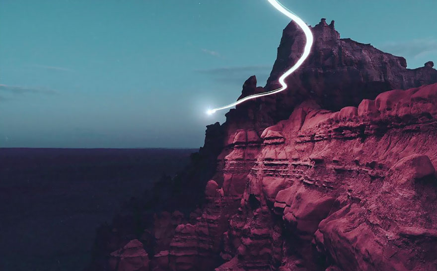 Genius Photographer Uses Drones To Capture Mountain Halos, And The Result Is Out Of This World