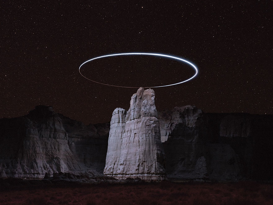 Genius Photographer Uses Drones To Capture Mountain Halos, And The Result Is Out Of This World