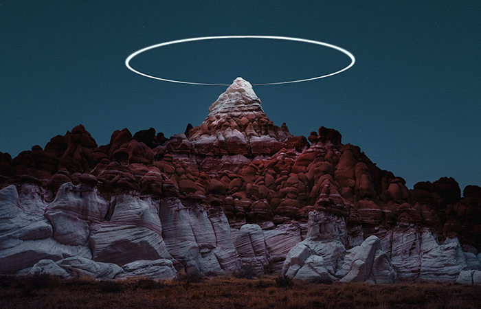 Genius Photographer Uses Drones To Capture Mountain Halos, And The Result Is Out Of This World