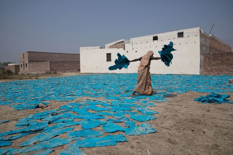 Leather Drying In Dhaka, Travel Finalist