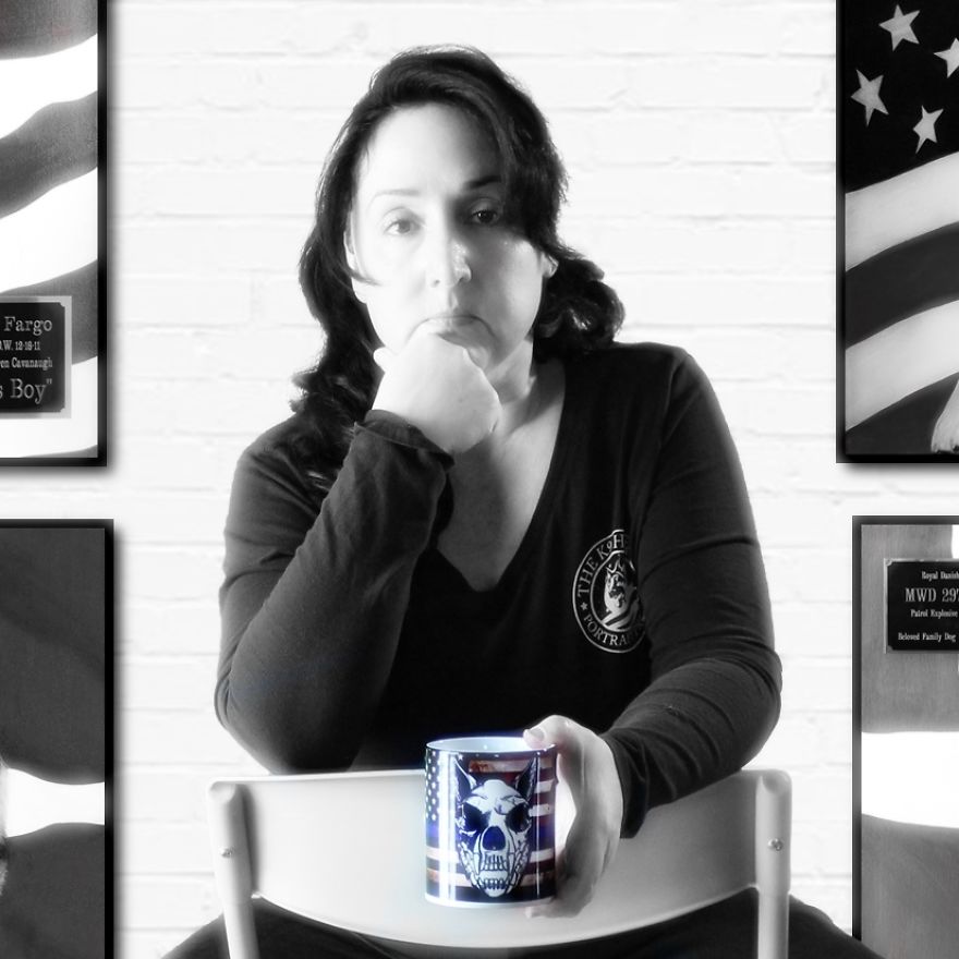 Artist Overcomes Injury And Rejection To Paint Worldwide K9 Heroes Artist Overcomes Injury And Rejection To Paint Worldwide K9 Heroes