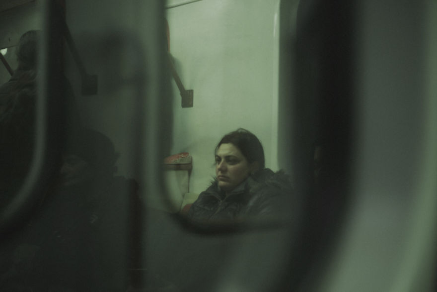 Invisible People In Tbilisi