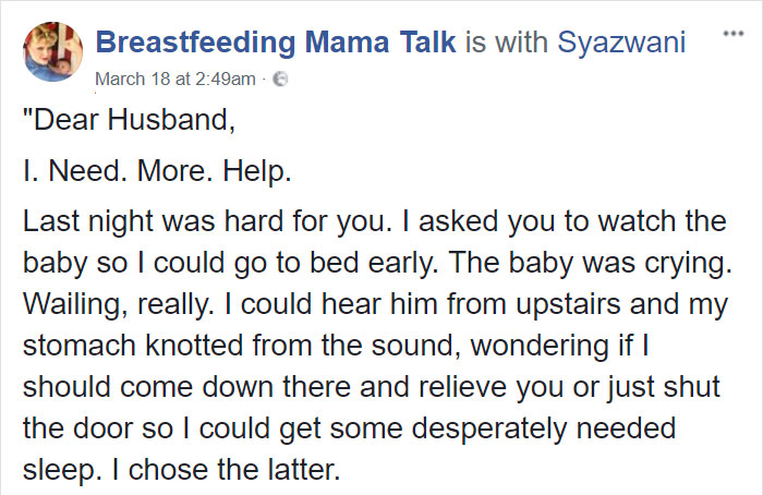 This Mom's Desperate Plea To Husband For Help Is What Too Many Women Are Going Through Right Now This Mom's Desperate Plea To Husband For Help Is What Too Many Women Are Going Through Right Now