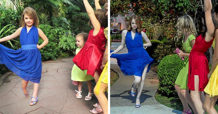 Three Little Sisters Recreate Oscar-Nominated Movie Scenes With Their Mom, And We Can’t Get Enough