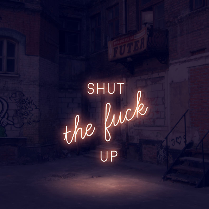 I Create Digital Neon Art