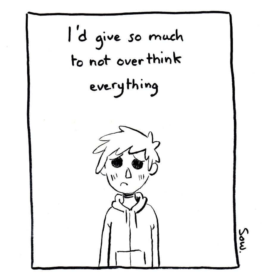 This Artist Illustrates His Dark Thoughts