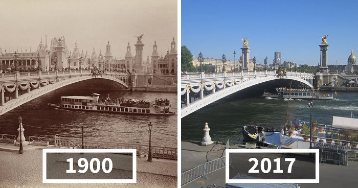 7 Before & After Pics Showing How Paris Has Changed In 100+ Years