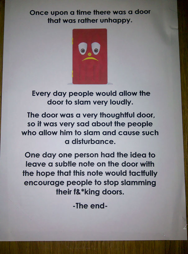 The Unfinished Story Of The Unhappy Door