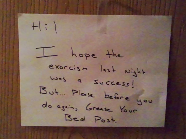 Saw This On My Neighbor's Door This Morning