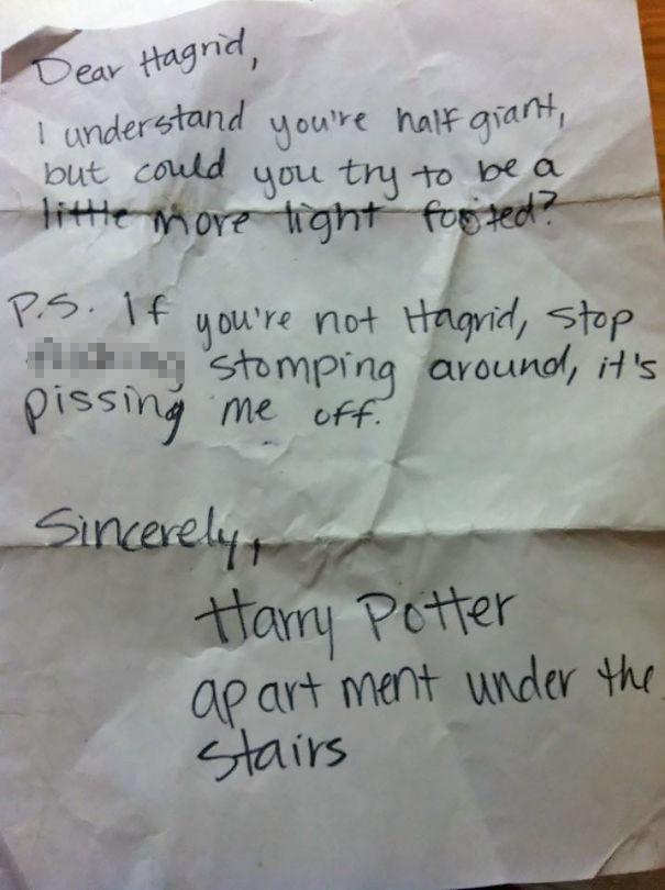 This Was On My Neighbour's Door