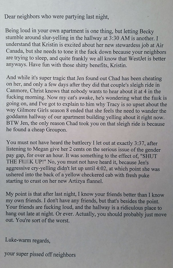 An Open Letter To My Garbage Neighbors