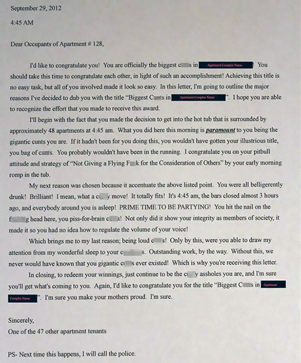 Biggest C***s Award Goes To