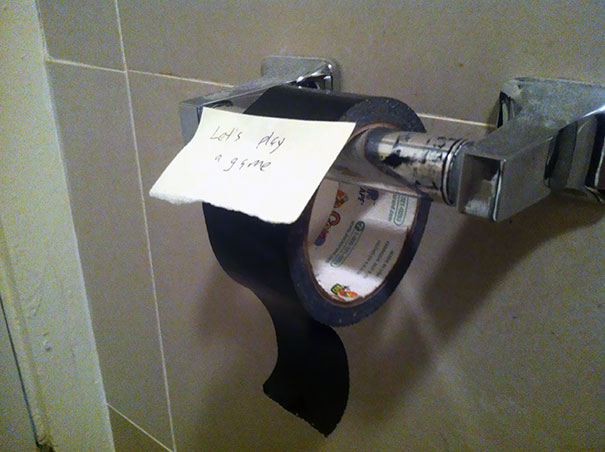 Roommate Rarely Contributes, Decided To Keep My TP In My Room And See How Long This Stays