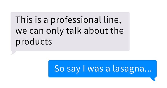 Depressed Person Texts Pasta Company Instead Of Crisis Line, Doesn’t Expect A Response Like This